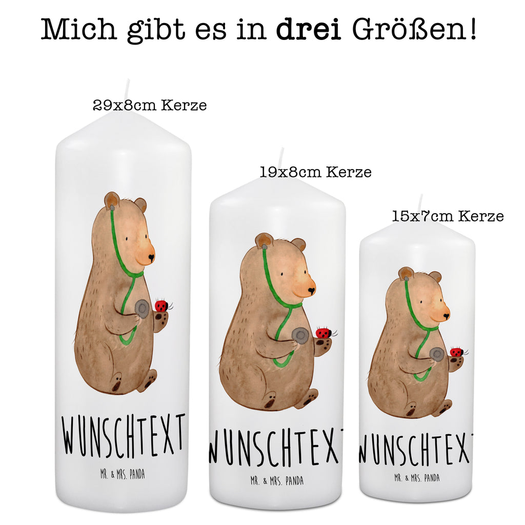 Personalisierte Kerze Bär Arzt Kerze, Taufkerze, Kommunionskerze, Geburtstagskerze, Geschenk Kerze, Taufgeschenk Kerze, Kerze mit Druck, Besondere Kerze, Geschenkidee Kerze, Kerze für Kommunion, kerze personalisiert, personalisierte kerze, personalisierte kerzen, Bär, Teddy, Teddybär, Arzt, Ärztin, Doktor, Professor, Doktorin, Professorin