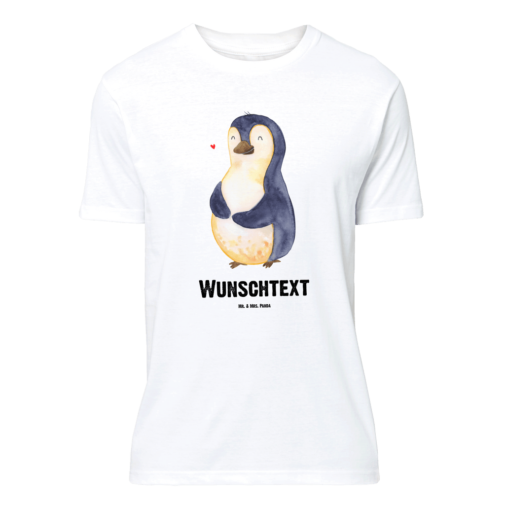 Personalisiertes T-Shirt Pinguin Diät T-Shirt Personalisiert, T-Shirt mit Namen, T-Shirt mit Aufruck, Männer, Frauen, Wunschtext, Bedrucken, Pinguin, Pinguine, Diät, Abnehmen, Abspecken, Gewicht, Motivation, Selbstliebe, Körperliebe, Selbstrespekt