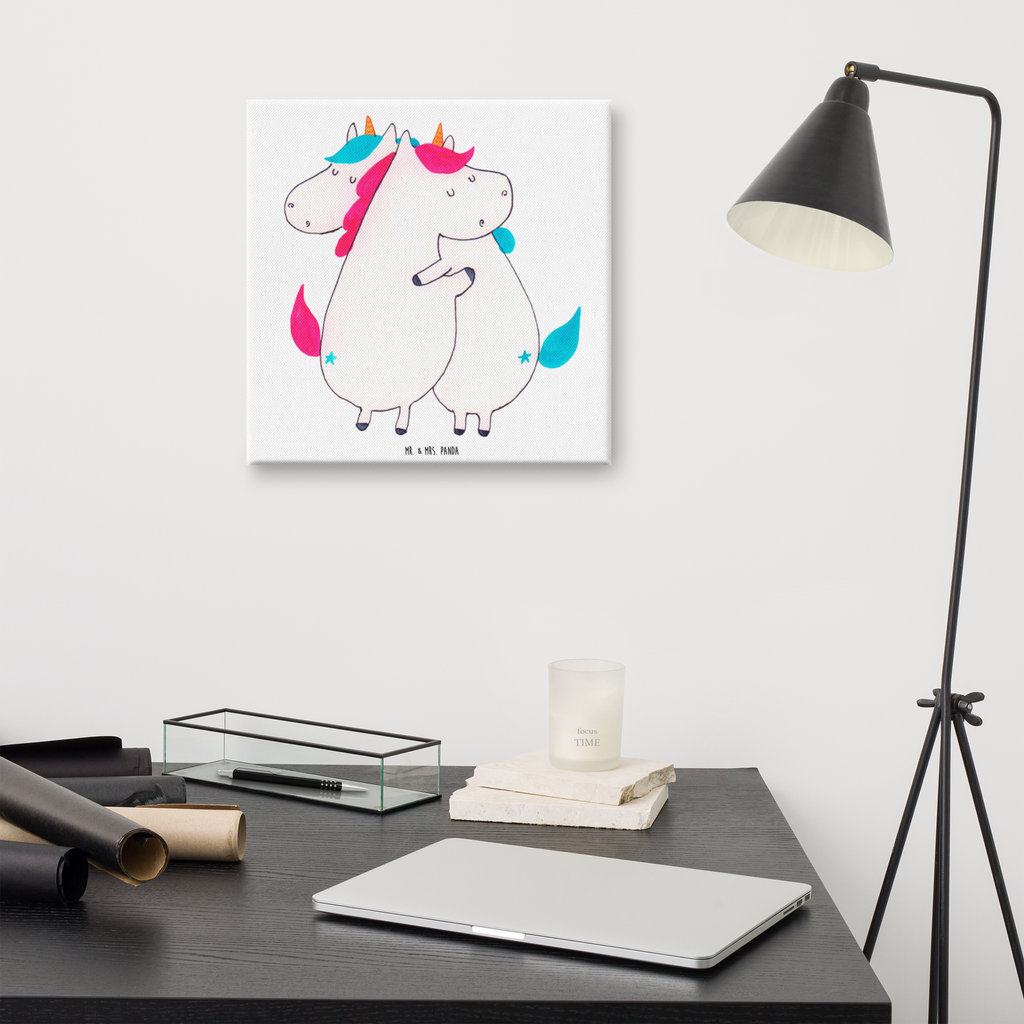 Leinwand Bild Einhörner Umarmen Leinwand, Bild, Kunstdruck, Wanddeko, Dekoration, Einhorn, Einhörner, Einhorn Deko, Pegasus, Unicorn, Freundinnen, Freundin, BFF, Schwester, Schwestern, Familie, Geschwister, Sister, Liebe