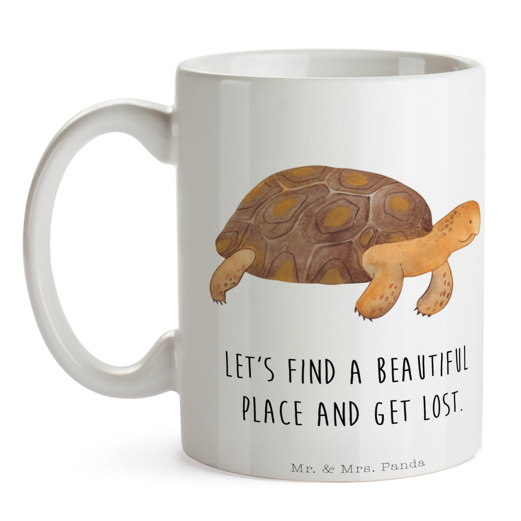 Tasse Schildkröte marschiert Tasse, Kaffeetasse, Teetasse, Becher, Kaffeebecher, Teebecher, Keramiktasse, Porzellantasse, Büro Tasse, Geschenk Tasse, Tasse Sprüche, Tasse Motive, Kaffeetassen, Tasse bedrucken, Designer Tasse, Cappuccino Tassen, Schöne Teetassen, Meerestiere, Meer, Urlaub, Schildkröte, Schildkröten, get lost, Abenteuer, Reiselust, Inspiration, Neustart, Motivation, Lieblingsmensch