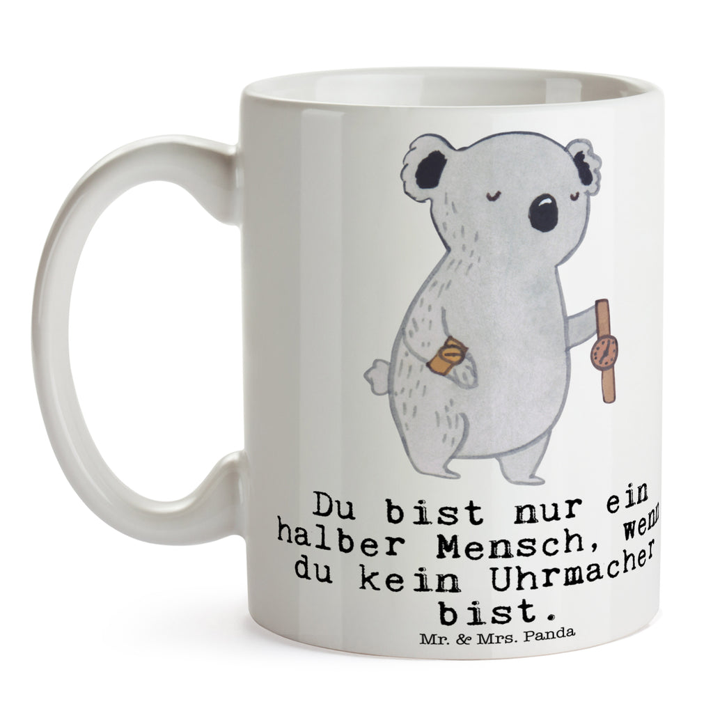 Tasse Uhrmacher mit Herz Tasse, Kaffeetasse, Teetasse, Becher, Kaffeebecher, Teebecher, Keramiktasse, Porzellantasse, Büro Tasse, Geschenk Tasse, Tasse Sprüche, Tasse Motive, Kaffeetassen, Tasse bedrucken, Designer Tasse, Cappuccino Tassen, Schöne Teetassen, Beruf, Ausbildung, Jubiläum, Abschied, Rente, Kollege, Kollegin, Geschenk, Schenken, Arbeitskollege, Mitarbeiter, Firma, Danke, Dankeschön