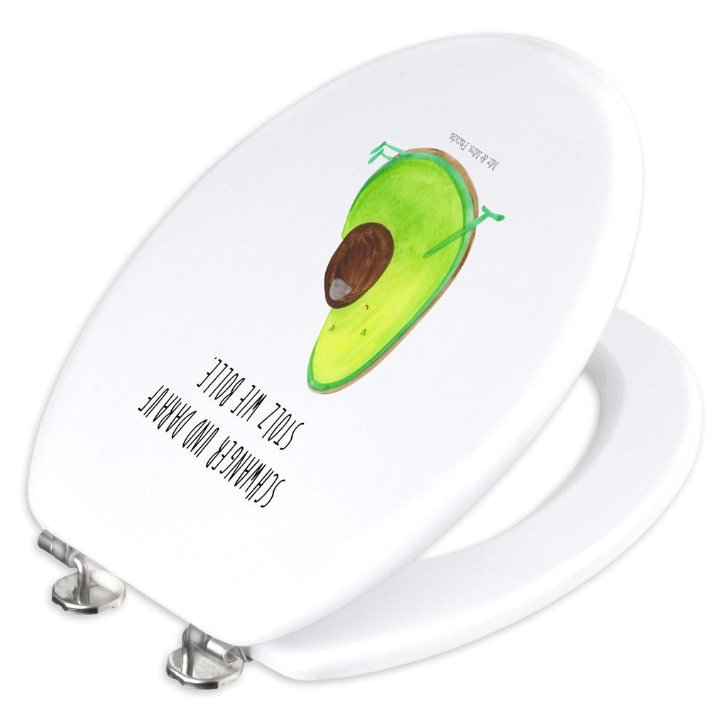 Motiv WC Sitz Avocado schwanger Klobrille, Klodeckel, Toilettendeckel, WC-Sitz, Toilette, Avocado, Veggie, Vegan, Gesund, schwanger, Schwangerschaft, Babyparty, Babyshower