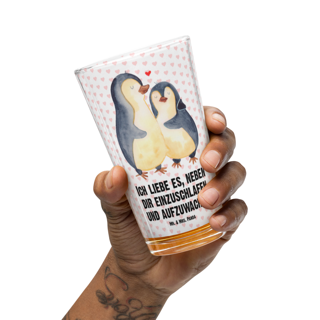 Premium Trinkglas Pinguine Einschlafen Trinkglas, Glas, Pint Glas, Bierglas, Cocktail Glas, Wasserglas, Liebe, Partner, Freund, Freundin, Ehemann, Ehefrau, Heiraten, Verlobung, Heiratsantrag, Liebesgeschenk, Jahrestag, Hocheitstag, Valentinstag, Geschenk für Frauen, Hochzeitstag, Mitbringsel, Geschenk für Freundin, Geschenk für Partner, Liebesbeweis, für Männer, für Ehemann