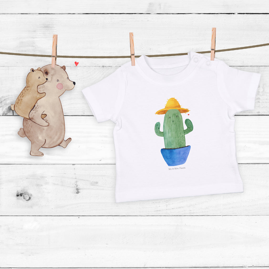 Organic Baby Shirt Kaktus Hut Baby T-Shirt, Jungen Baby T-Shirt, Mädchen Baby T-Shirt, Shirt, Kaktus, Kakteen, Reisen, Weltreise, Weltenbummler, Reisetagebuch, Städtetrip, Kaktusliebe, Geschenkidee, Spruch, Motivation