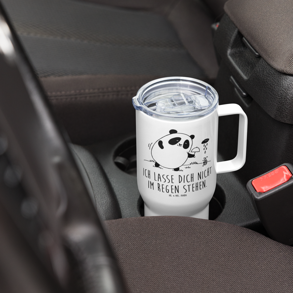 XXL Thermobecher Panda Zusammenhalt Thermobecher, XL Thermobecher, Reisebecher, XL Reisetasse, Großer Thermobecher, Autobecher, Jumbo Becher