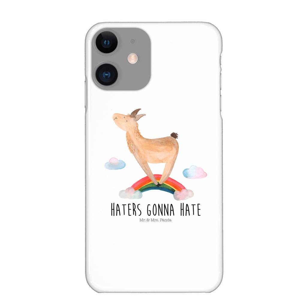 Handyhülle Lama Regenbogen Handyhülle, Handycover, Cover, Handy, Hülle, Iphone 10, Iphone X, Lama, Alpaka, Lamas, Regenbogen, Haters gonna hate, Haters, Selbstständig, Außenseiter, Schule, Abi, Hobby, Wolkenland, Freiheit