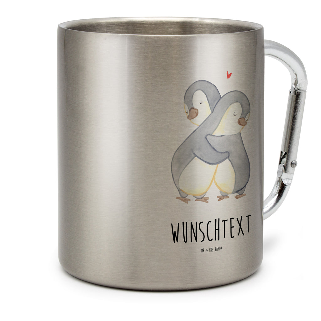 Personalisierter Edelstahlbecher Pinguine Kuscheln Personalisierte Edelstahltasse, Personalisierter Edelstahlbecher, Personalisierter Outdoor Becher, Personalisierte Outdoor Tasse, Liebe, Partner, Freund, Freundin, Ehemann, Ehefrau, Heiraten, Verlobung, Heiratsantrag, Liebesgeschenk, Jahrestag, Hocheitstag, Valentinstag, Geschenk für Frauen, Hochzeitstag, Mitbringsel, Geschenk für Freundin, Geschenk für Partner, Liebesbeweis, für Männer, für Ehemann