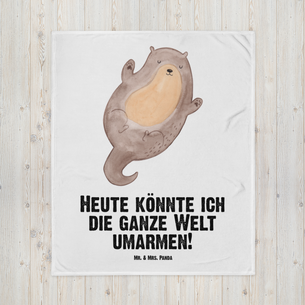 Babydecke Otter Umarmen Babydecke, Babygeschenk, Geschenk Geburt, Babyecke Kuscheldecke, Krabbeldecke, Otter, Fischotter, Seeotter, Otter Seeotter See Otter