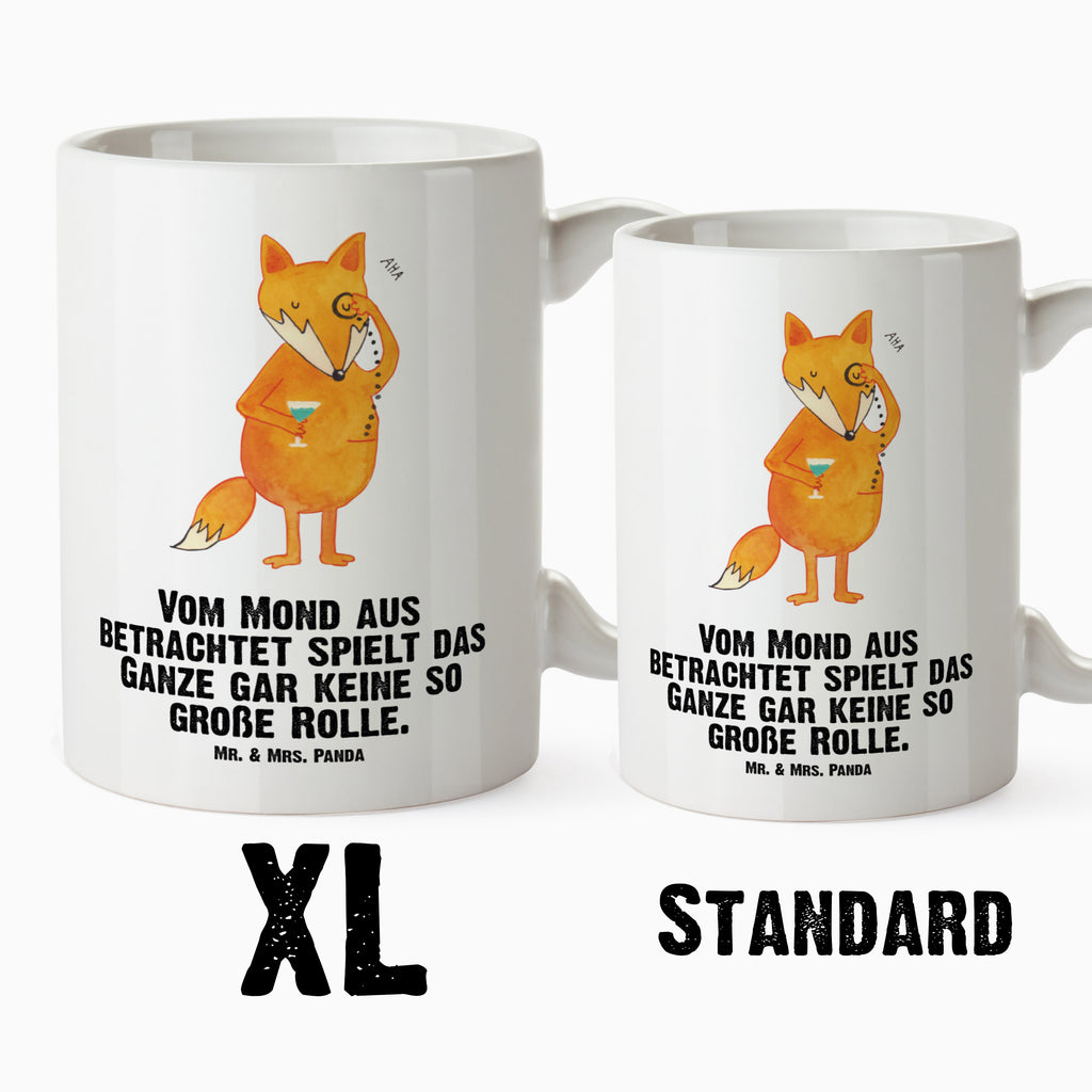 XL Tasse Fuchs Lord XL Tasse, Große Tasse, Grosse Kaffeetasse, XL Becher, XL Teetasse, spülmaschinenfest, Jumbo Tasse, Groß, Fuchs, Füchse, tröstende Worte, Spruch lustig, Liebeskummer Geschenk, Motivation Spruch, Problemlösung