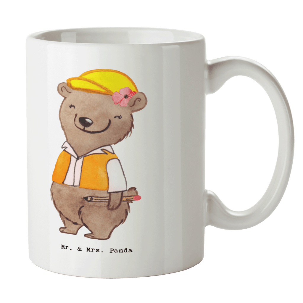 Tasse Bauingenieurin mit Herz Tasse, Kaffeetasse, Teetasse, Becher, Kaffeebecher, Teebecher, Keramiktasse, Porzellantasse, Büro Tasse, Geschenk Tasse, Tasse Sprüche, Tasse Motive, Kaffeetassen, Tasse bedrucken, Designer Tasse, Cappuccino Tassen, Schöne Teetassen, Beruf, Ausbildung, Jubiläum, Abschied, Rente, Kollege, Kollegin, Geschenk, Schenken, Arbeitskollege, Mitarbeiter, Firma, Danke, Dankeschön, Bauingenieurin, Statikerin, Ingeniuerin, Baustelle, Studium