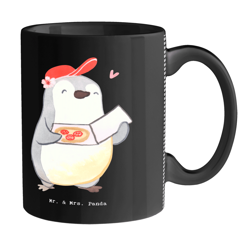 Tasse Pizzabäckerin mit Herz Tasse, Kaffeetasse, Teetasse, Becher, Kaffeebecher, Teebecher, Keramiktasse, Porzellantasse, Büro Tasse, Geschenk Tasse, Tasse Sprüche, Tasse Motive, Kaffeetassen, Tasse bedrucken, Designer Tasse, Cappuccino Tassen, Schöne Teetassen, Beruf, Ausbildung, Jubiläum, Abschied, Rente, Kollege, Kollegin, Geschenk, Schenken, Arbeitskollege, Mitarbeiter, Firma, Danke, Dankeschön, Lieferdienstmitarbeiterin, Pizzabäckerin, Pizzabotin, Pizzabringdienst, Lieferbringdienst