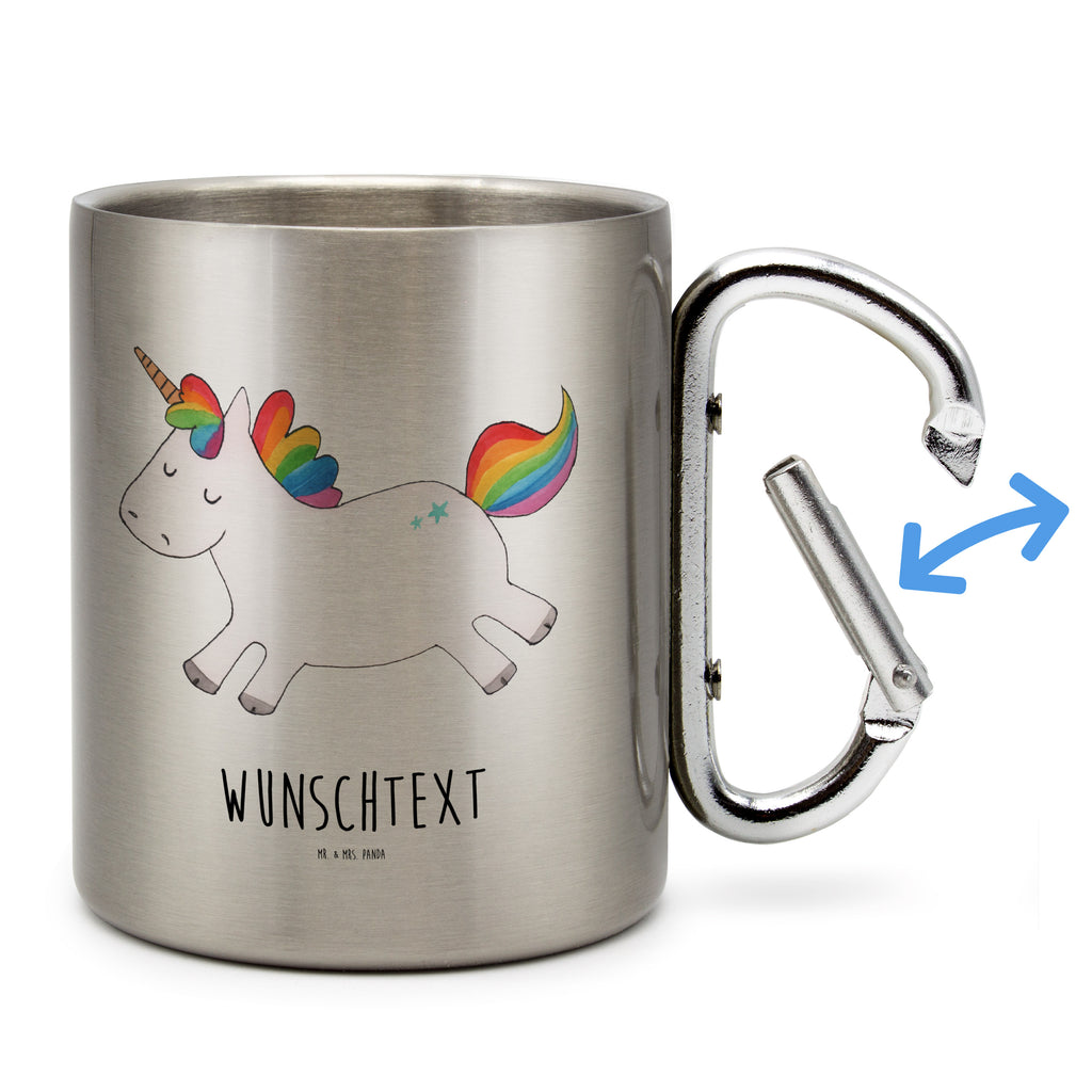 Personalisierter Edelstahlbecher Einhorn Happy Personalisierte Edelstahltasse, Personalisierter Edelstahlbecher, Personalisierter Outdoor Becher, Personalisierte Outdoor Tasse, Einhorn, Einhörner, Einhorn Deko, Pegasus, Unicorn, glücklich, fröhlich, Spaß, Freude, Lebensfreude, witzig, spannend, Lächeln, Lachen