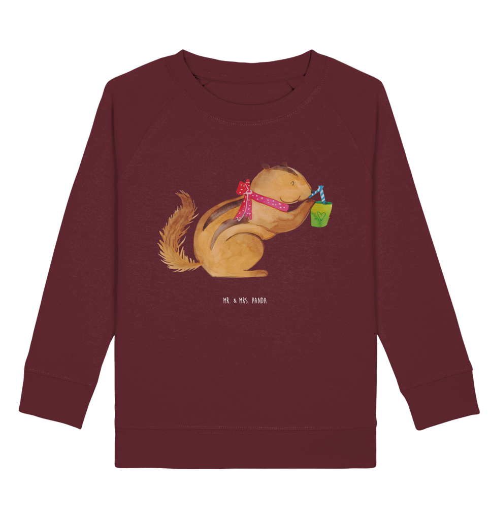 Organic Kinder Pullover Eichhörnchen Smoothie Kinder Pullover, Kinder Sweatshirt, Jungen, Mädchen, Tiermotive, Gute Laune, lustige Sprüche, Tiere, Green Smoothies, Diät, Abnehmen, Streifenhörnchen, Eichhörnchen