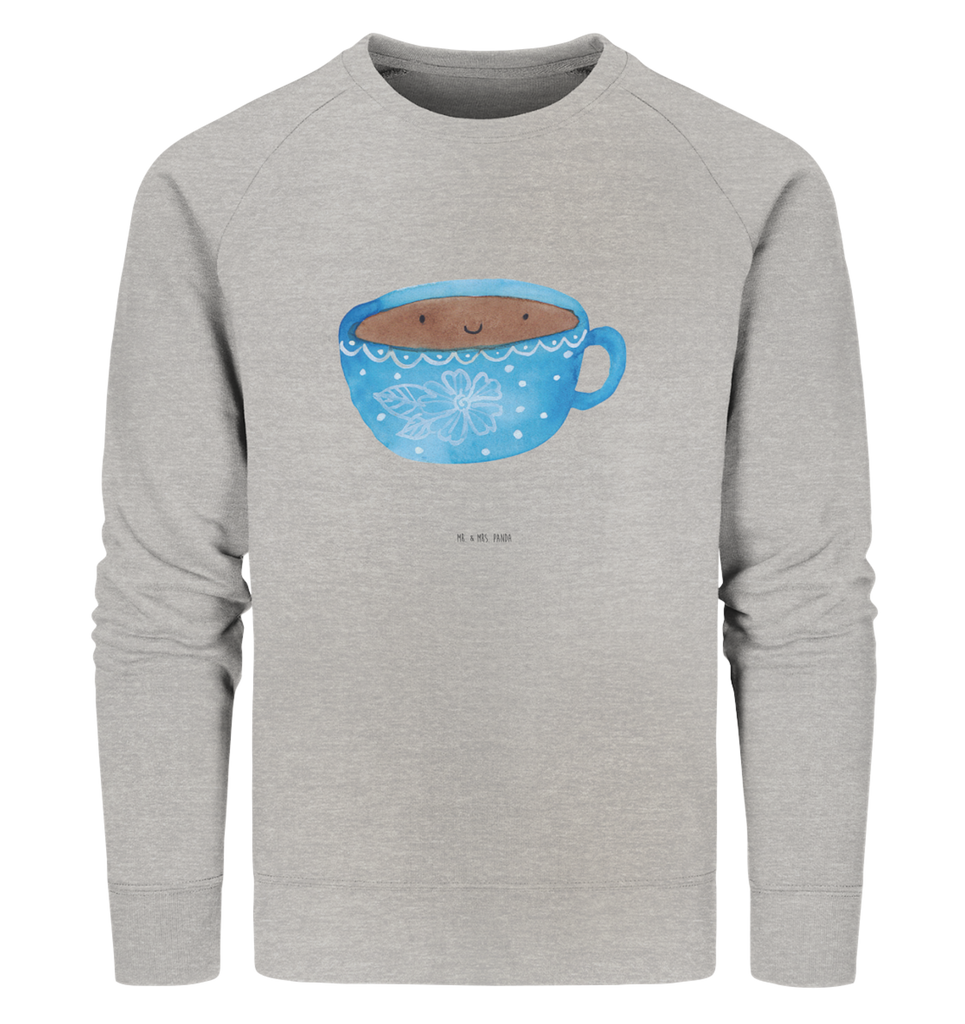 Organic Pullover Kaffee Tasse Pullover, Pullover Männer, Pullover Frauen, Sweatshirt, Sweatshirt Männer, Sweatshirt Frauen, Unisex, Tiermotive, Gute Laune, lustige Sprüche, Tiere, Kaffee, Tasse, Liebe, Geschmack, Genuss, Glücklich