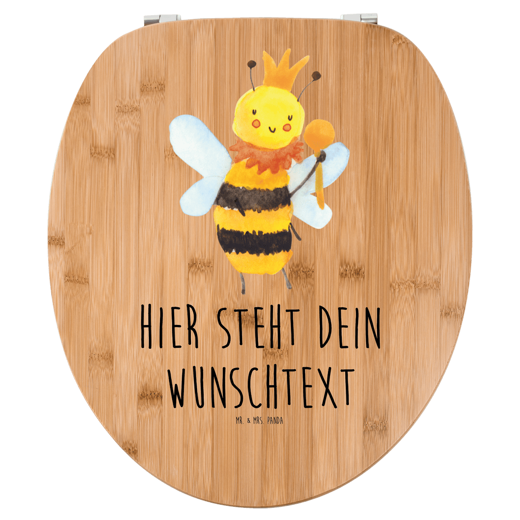 Personalisierter WC Sitz Motiv Biene König Personalisierte Klobrille, Personalisierter Klodeckel, Personalisierter Toilettendeckel, Personalisierter WC-Sitz, Toilettendeckel mit Namen, WC Sitz mit Namen, Biene, Wespe, Hummel