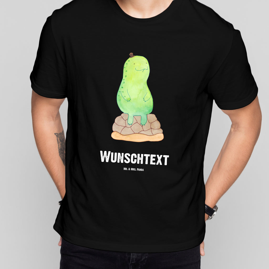 Personalisiertes T-Shirt Schildkröte pausiert T-Shirt Personalisiert, T-Shirt mit Namen, T-Shirt mit Aufruck, Männer, Frauen, Wunschtext, Bedrucken, Schildkröte, Achtsamkeit, Entschleunigen, achtsam