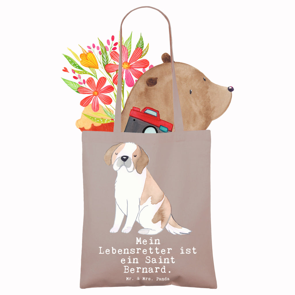 Tragetasche Saint Bernard Lebensretter Beuteltasche, Beutel, Einkaufstasche, Jutebeutel, Stoffbeutel, Tasche, Shopper, Umhängetasche, Strandtasche, Schultertasche, Stofftasche, Tragetasche, Badetasche, Jutetasche, Einkaufstüte, Laptoptasche, Hund, Hunderasse, Rassehund, Hundebesitzer, Geschenk, Tierfreund, Schenken, Welpe, St. Bernhardshund, Chien du Saint-Bernard, Saint Bernard Dog, Perro San Bernardo, Saint Bernard