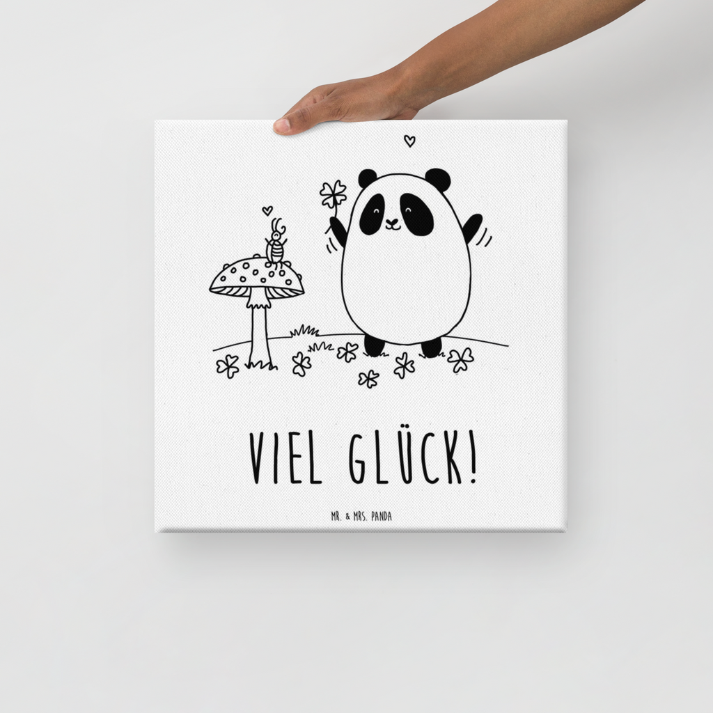 Leinwand Bild Panda Glück Leinwand, Bild, Kunstdruck, Wanddeko, Dekoration