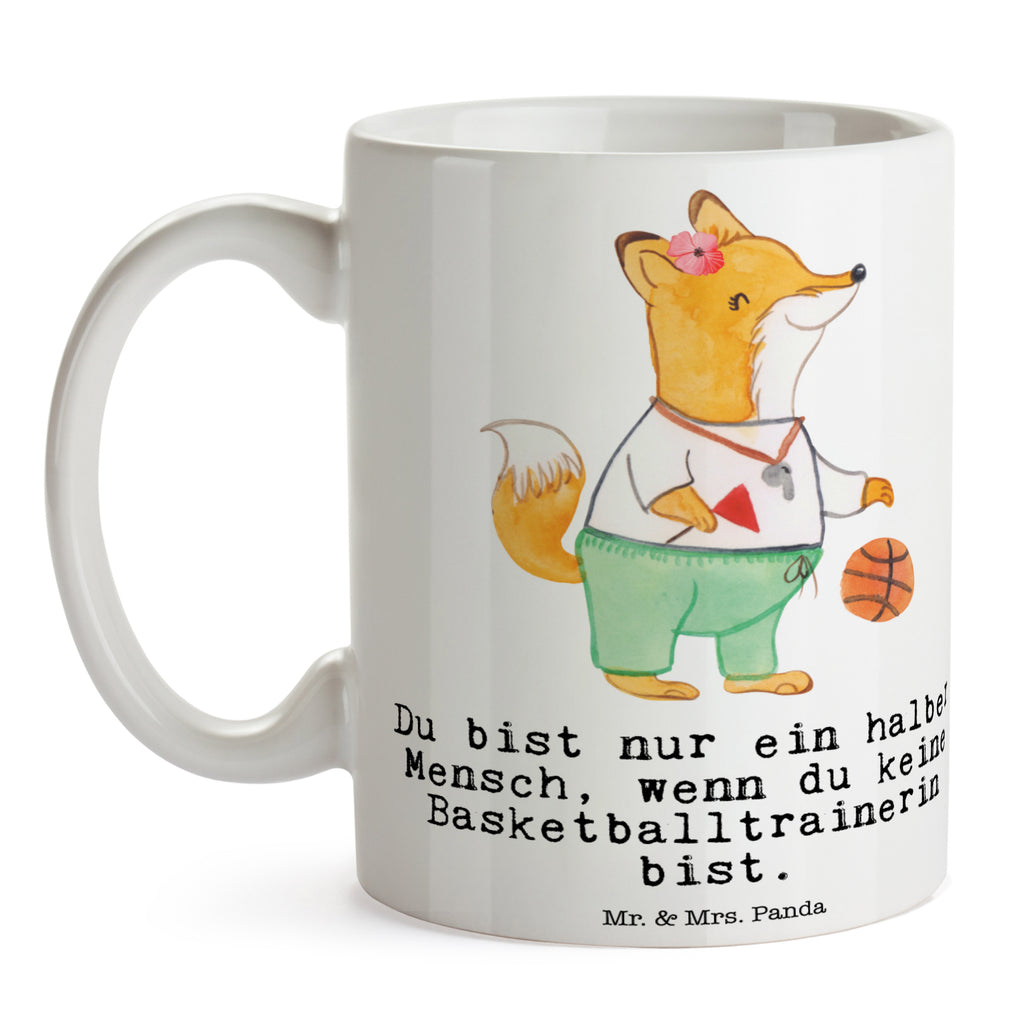 Tasse Basketballtrainerin mit Herz Tasse, Kaffeetasse, Teetasse, Becher, Kaffeebecher, Teebecher, Keramiktasse, Porzellantasse, Büro Tasse, Geschenk Tasse, Tasse Sprüche, Tasse Motive, Kaffeetassen, Tasse bedrucken, Designer Tasse, Cappuccino Tassen, Schöne Teetassen, Beruf, Ausbildung, Jubiläum, Abschied, Rente, Kollege, Kollegin, Geschenk, Schenken, Arbeitskollege, Mitarbeiter, Firma, Danke, Dankeschön, Basketballtrainerin, Basketball, Sport, Ballsport, Basketballcoach, Basketballerin, Verein