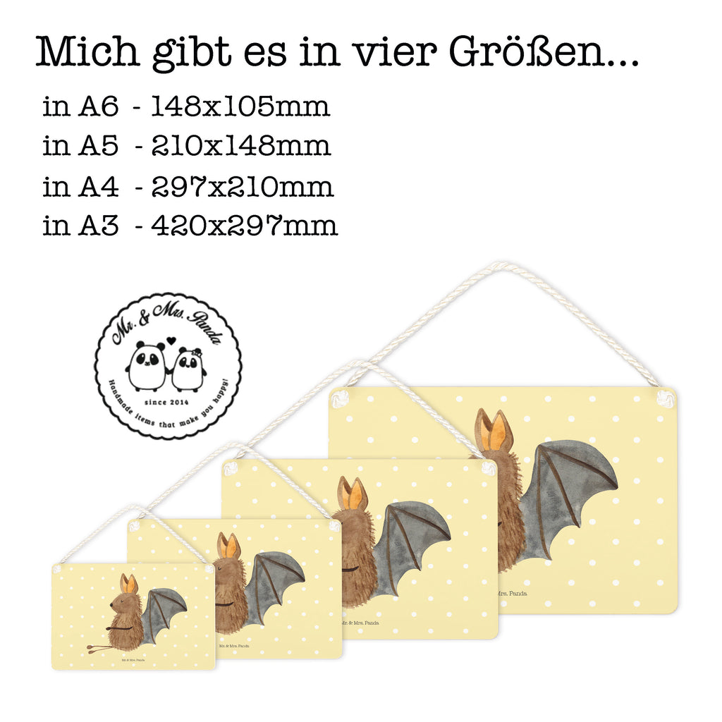 Deko Schild Fledermaus sitzend Dekoschild, Deko Schild, Schild, Tür Schild, Türschild, Holzschild, Wandschild, Wanddeko, Tiermotive, Gute Laune, lustige Sprüche, Tiere, Fledermaus, Fledermäuse, Motivation, entspannen