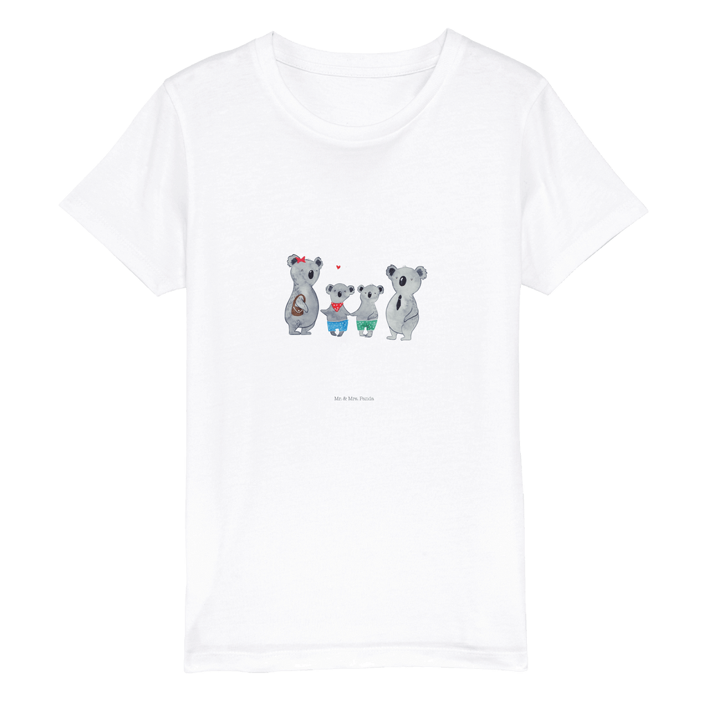 Organic Kinder T-Shirt Koala Familie zwei Kinder T-Shirt, Kinder T-Shirt Mädchen, Kinder T-Shirt Jungen, Familie, Vatertag, Muttertag, Bruder, Schwester, Mama, Papa, Oma, Opa, Koala, Koalabär, beste Familie, Familienzeit, Familienleben, Koalafamilie, Lieblingsfamilie