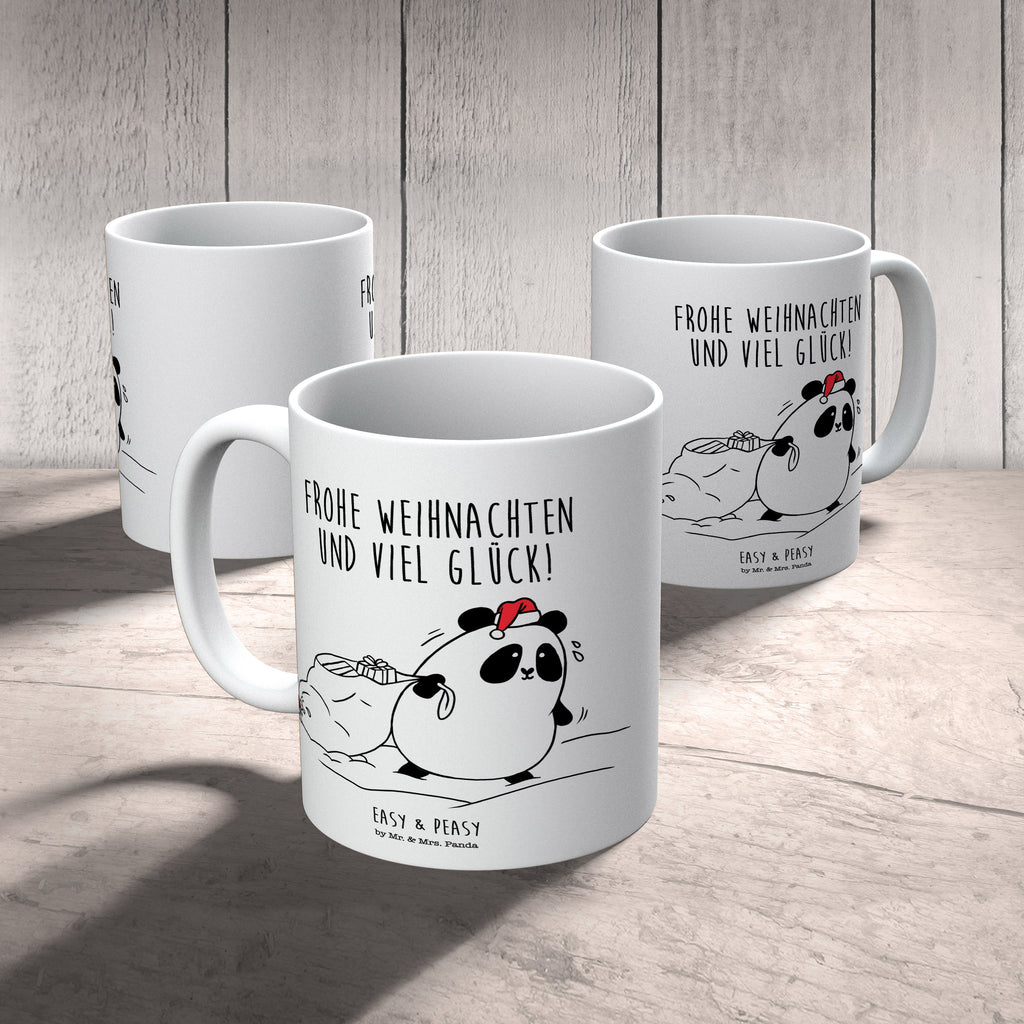 Tasse Easy & Peasy Frohe Weihnachten Tasse, Kaffeetasse, Teetasse, Becher, Kaffeebecher, Teebecher, Keramiktasse, Porzellantasse, Büro Tasse, Geschenk Tasse, Tasse Sprüche, Tasse Motive, Kaffeetassen, Tasse bedrucken, Designer Tasse, Cappuccino Tassen, Schöne Teetassen