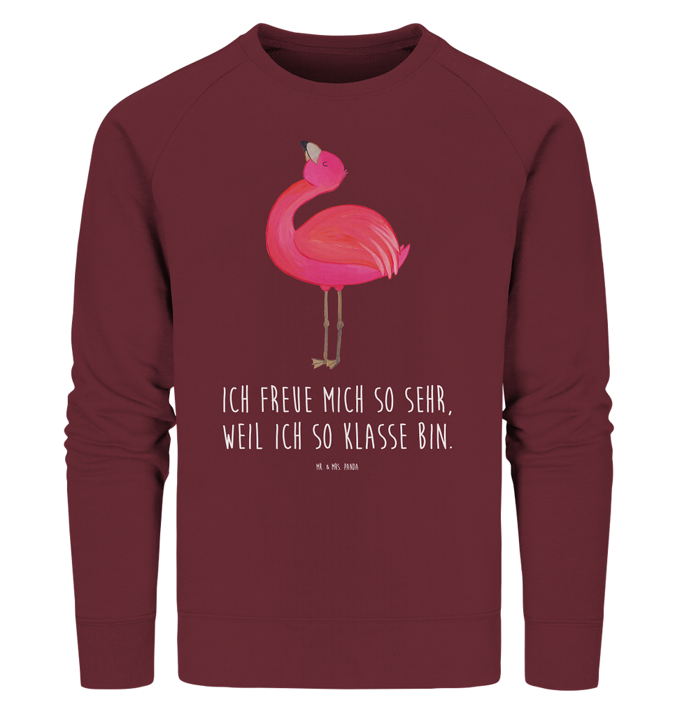 Organic Pullover Flamingo Stolz Pullover, Pullover Männer, Pullover Frauen, Sweatshirt, Sweatshirt Männer, Sweatshirt Frauen, Unisex, Flamingo, stolz, Freude, Selbstliebe, Selbstakzeptanz, Freundin, beste Freundin, Tochter, Mama, Schwester