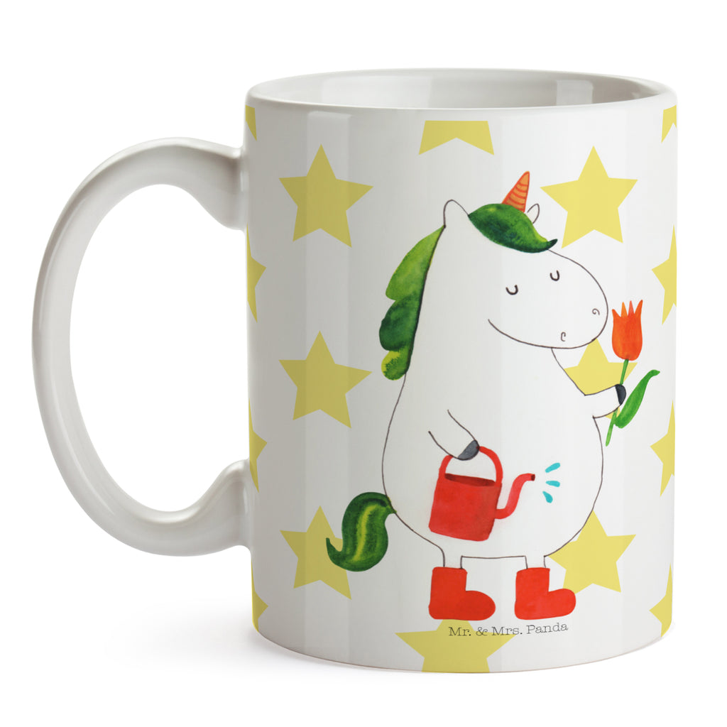 Tasse Einhorn Gärtner Tasse, Kaffeetasse, Teetasse, Becher, Kaffeebecher, Teebecher, Keramiktasse, Porzellantasse, Büro Tasse, Geschenk Tasse, Tasse Sprüche, Tasse Motive, Kaffeetassen, Tasse bedrucken, Designer Tasse, Cappuccino Tassen, Schöne Teetassen, Einhorn, Einhörner, Einhorn Deko, Pegasus, Unicorn, Luftballon, Gießkanne, Giesskanne, Lebenslust, Freude, Blume, Freundin, Garten, Stiefel