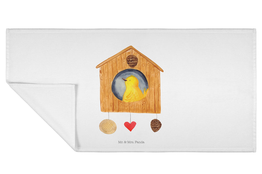 Handtuch Vogelhaus Home Handtuch, Badehandtuch, Badezimmer, Handtücher, groß, Kinder, Baby, Tiermotive, Gute Laune, lustige Sprüche, Tiere, Vogelhaus, Vogel, Home sweet Home, Einzug, Umzug, Geschenk, Einzugsgeschenk, Hausbau, Haus