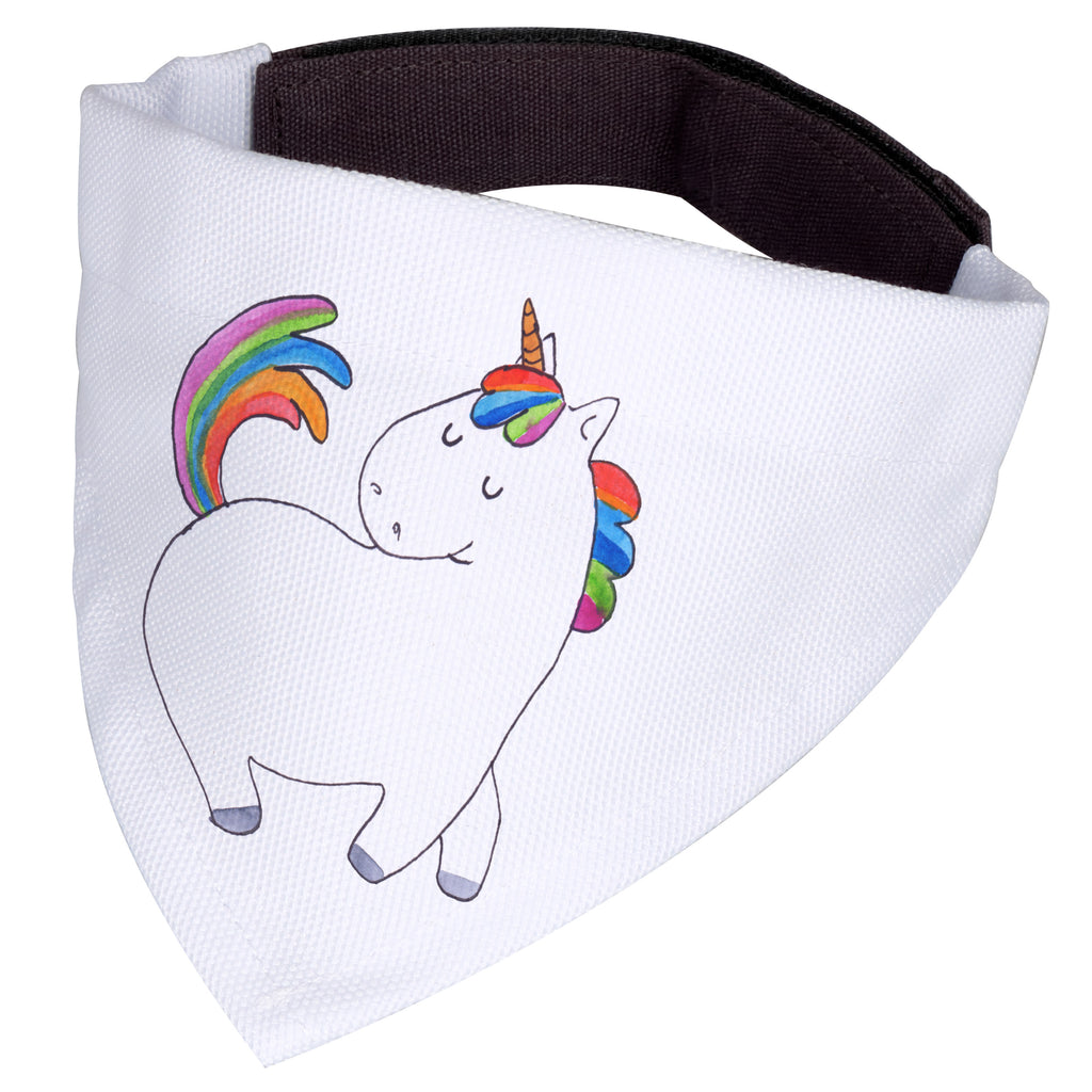 Hundehalstuch Einhorn stolzierend Hundehalstuch, Halstuch, Hunde, Tuch, klein, kleine Hunde, Einhorn, Einhörner, Einhorn Deko, Pegasus, Unicorn, stolz, anders, bunt, Pferd, Reiter, Reiten, Freundin, Geschenk