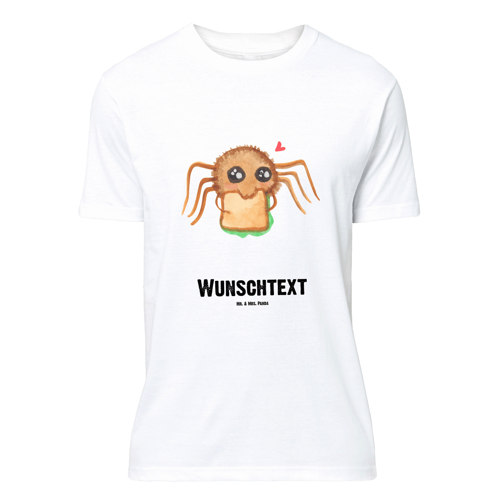 Personalisiertes T-Shirt Spinne Agathe Sandwich T-Shirt Personalisiert, T-Shirt mit Namen, T-Shirt mit Aufruck, Männer, Frauen, Spinne Agathe, Spinne, Agathe, Videos, Merchandise, Glück, Mut, Hungrig, Verfressen, Lebensfreude, Alles wird gut, Hunger