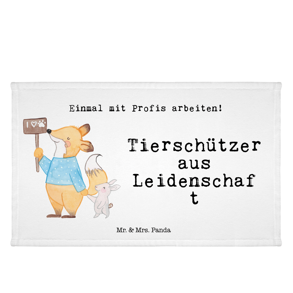 Handtuch Tierschützer aus Leidenschaft Gästetuch, Reisehandtuch, Sport Handtuch, Frottier, Kinder Handtuch, Beruf, Ausbildung, Jubiläum, Abschied, Rente, Kollege, Kollegin, Geschenk, Schenken, Arbeitskollege, Mitarbeiter, Firma, Danke, Dankeschön