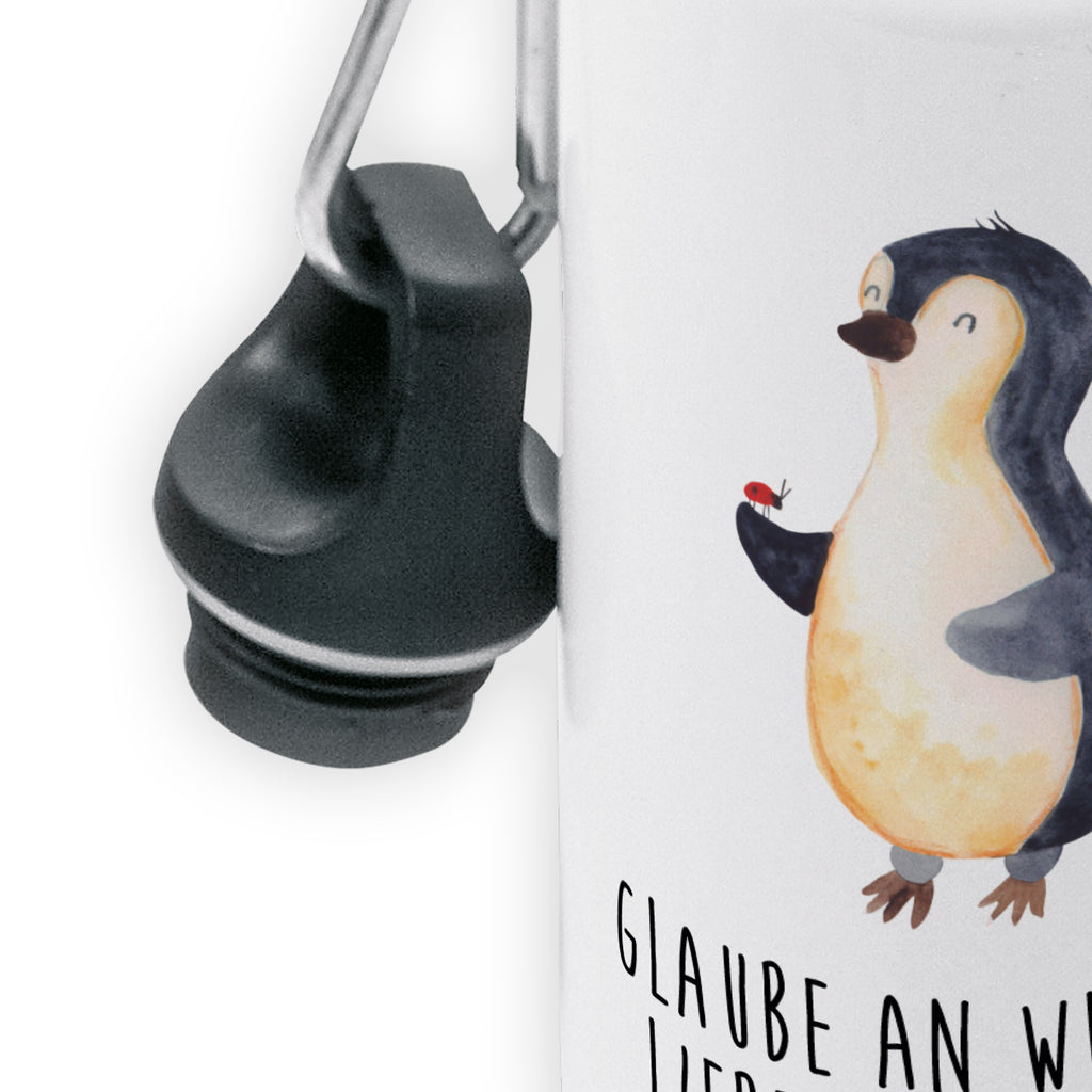 Kindertrinkflasche Pinguin Marienkäfer Kindertrinkflasche, Kinder Trinkflasche, Trinkflasche, Flasche, Kinderflasche, Kinder, Kids, Kindergarten Flasche, Grundschule, Jungs, Mädchen, Pinguin, Pinguine, Marienkäfer, Liebe, Wunder, Glück, Freude, Lebensfreude