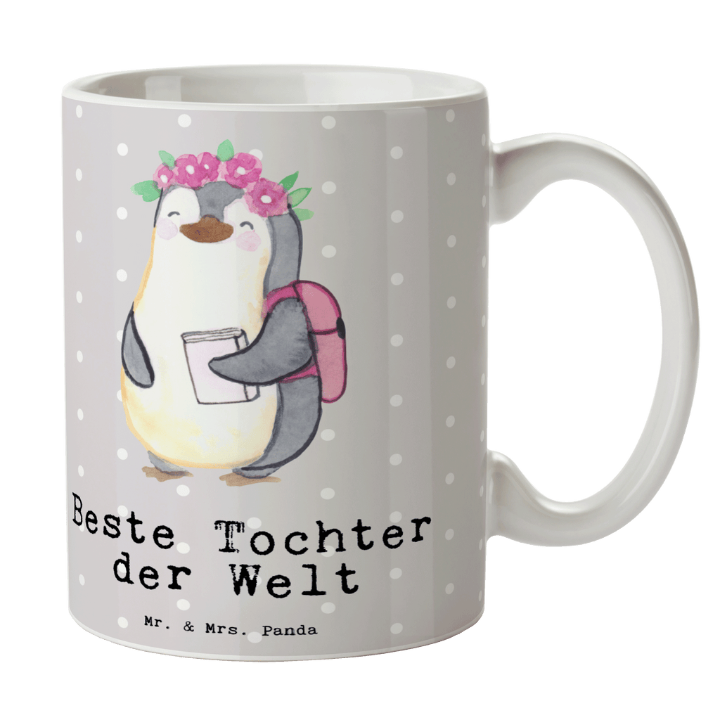 Tasse Pinguin Beste Tochter der Welt Tasse, Kaffeetasse, Teetasse, Becher, Kaffeebecher, Teebecher, Keramiktasse, Porzellantasse, Büro Tasse, Geschenk Tasse, Tasse Sprüche, Tasse Motive, Kaffeetassen, Tasse bedrucken, Designer Tasse, Cappuccino Tassen, Schöne Teetassen, für, Dankeschön, Geschenk, Schenken, Geburtstag, Geburtstagsgeschenk, Geschenkidee, Danke, Bedanken, Mitbringsel, Freude machen, Geschenktipp, Tochter, Töchter, Töchterchen, Geburt, Kleine, Mutter, Vater, Kind, Kinder, Familie, Belohnung