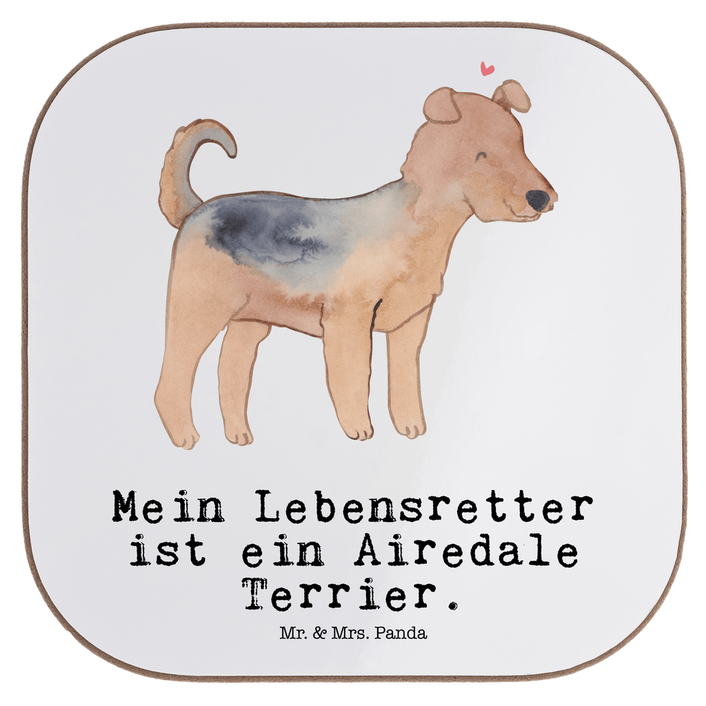 Quadratische Untersetzer Airedale Terrier Lebensretter Untersetzer, Bierdeckel, Glasuntersetzer, Untersetzer Gläser, Getränkeuntersetzer, Untersetzer aus Holz, Untersetzer für Gläser, Korkuntersetzer, Untersetzer Holz, Holzuntersetzer, Tassen Untersetzer, Untersetzer Design, Hund, Hunderasse, Rassehund, Hundebesitzer, Geschenk, Tierfreund, Schenken, Welpe