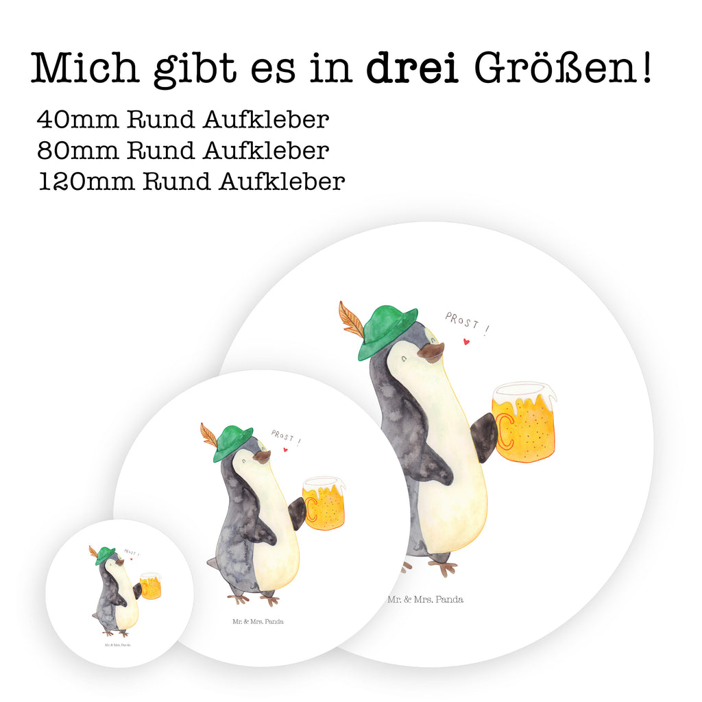 Rund Aufkleber Pinguin Bier Sticker, Aufkleber, Etikett, Pinguin, Pinguine, Bier, Oktoberfest