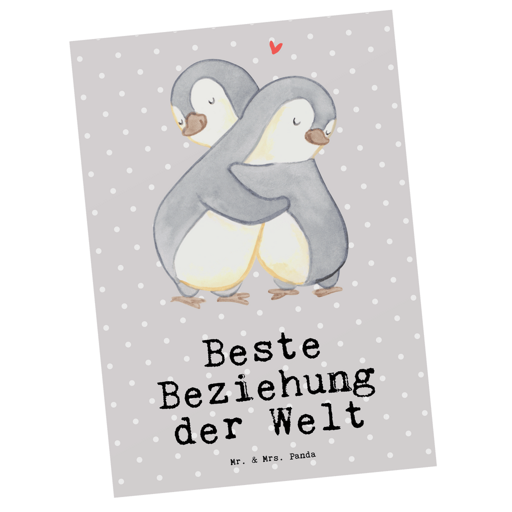 Postkarte Pinguin Beste Beziehung der Welt Postkarte, Karte, Geschenkkarte, Grußkarte, Einladung, Ansichtskarte, Geburtstagskarte, Einladungskarte, Dankeskarte, Ansichtskarten, Einladung Geburtstag, Einladungskarten Geburtstag, für, Dankeschön, Geschenk, Schenken, Geburtstag, Geburtstagsgeschenk, Geschenkidee, Danke, Bedanken, Mitbringsel, Freude machen, Geschenktipp, Beziehung, Zusammen sein, Miteinander gehen, Liebe, Verlieb, Liebesgeschenk