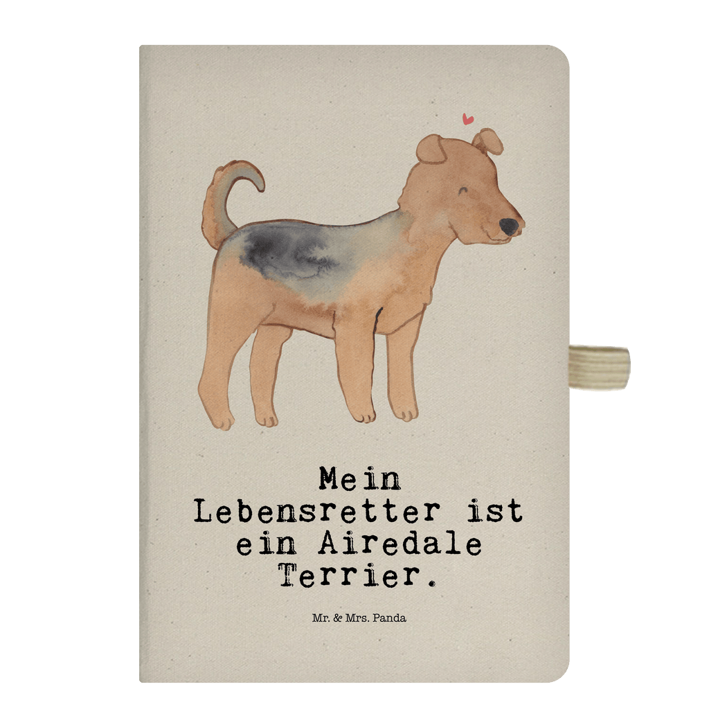 Baumwoll Notizbuch Airedale Terrier Lebensretter Notizen, Eintragebuch, Tagebuch, Notizblock, Adressbuch, Journal, Kladde, Skizzenbuch, Notizheft, Schreibbuch, Schreibheft, Hund, Hunderasse, Rassehund, Hundebesitzer, Geschenk, Tierfreund, Schenken, Welpe