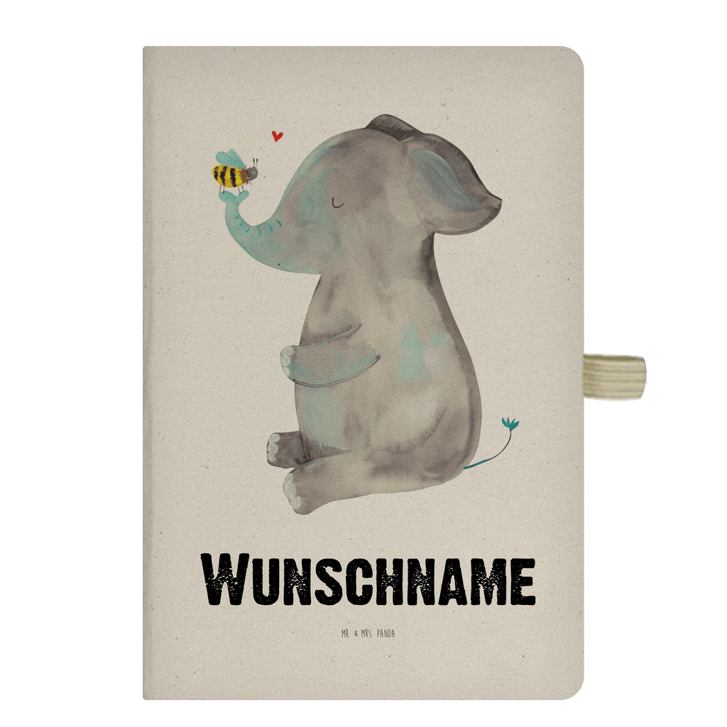 DIN A4 Personalisiertes Notizbuch Elefant & Biene Personalisiertes Notizbuch, Notizbuch mit Namen, Notizbuch bedrucken, Personalisierung, Namensbuch, Namen, Tiermotive, Gute Laune, lustige Sprüche, Tiere, Elefant, Biene, Liebe, Liebesbeweis, Jahrestag, Liebesgeschenk, Heiratsantrag, Hochzeitsgeschenk, Liebesspruch