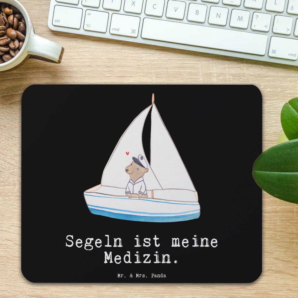 Mauspad Bär Segeln Medizin Mousepad, Computer zubehör, Büroausstattung, PC Zubehör, Arbeitszimmer, Mauspad, Einzigartiges Mauspad, Designer Mauspad, Mausunterlage, Mauspad Büro, Geschenk, Sport, Sportart, Hobby, Schenken, Danke, Dankeschön, Auszeichnung, Gewinn, Sportler, segeln, Segeltörn, Segelboot, Segelschule, Yachtclub