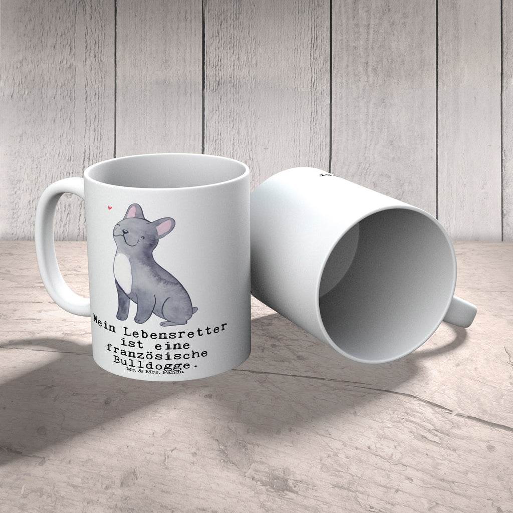 Tasse Französische Bulldogge Lebensretter Tasse, Kaffeetasse, Teetasse, Becher, Kaffeebecher, Teebecher, Keramiktasse, Porzellantasse, Büro Tasse, Geschenk Tasse, Tasse Sprüche, Tasse Motive, Kaffeetassen, Tasse bedrucken, Designer Tasse, Cappuccino Tassen, Schöne Teetassen, Hund, Hunderasse, Rassehund, Hundebesitzer, Geschenk, Tierfreund, Schenken, Welpe, Französische Bulldogge