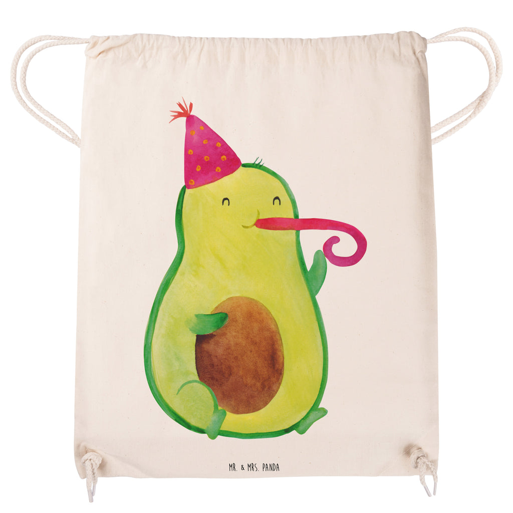 Sportbeutel Avocado Feier Sportbeutel, Turnbeutel, Beutel, Sporttasche, Tasche, Stoffbeutel, Sportbeutel Kinder, Gymsack, Beutel Rucksack, Kleine Sporttasche, Sportzubehör, Turnbeutel Baumwolle, Avocado, Veggie, Vegan, Gesund, Party, Feierlichkeit, Feier, Fete, Geburtstag, Gute Laune, Tröte