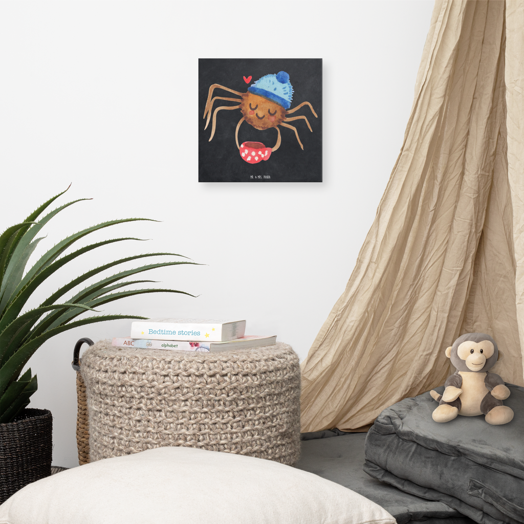 Leinwand Bild Spinne Agathe Kaffee Leinwand, Bild, Kunstdruck, Wanddeko, Dekoration, Spinne Agathe, Spinne, Agathe, Videos, Merchandise, Kaffee, Morgen, Morgenmuffel, Lebensweisheiten, Weiser Spruch