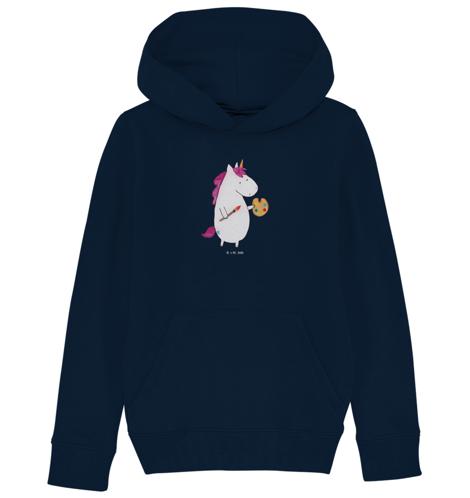 Organic Kinder Hoodie Einhorn Künstler Kinder Hoodie, Kapuzenpullover, Kinder Oberteil, Mädchen Hoodie, Jungen Hoodie, Mädchen Kapuzenpullover, Jungen Kapuzenpullover, Mädchen Kleidung, Jungen Kleidung, Mädchen Oberteil, Jungen Oberteil, Einhorn, Einhörner, Einhorn Deko, Pegasus, Unicorn, Englisch, Künstler, Artist, Malen, Zeichnen, Welt, Farbe, Stift, Pinsel, Geschenk, Maler