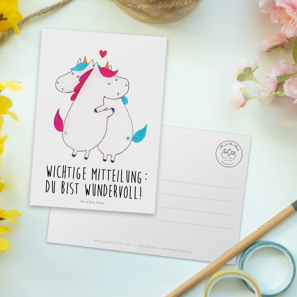 Postkarte Einhorn Mitteilung Postkarte, Karte, Geschenkkarte, Grußkarte, Einladung, Ansichtskarte, Geburtstagskarte, Einladungskarte, Dankeskarte, Ansichtskarten, Einladung Geburtstag, Einladungskarten Geburtstag, Einhorn, Einhörner, Einhorn Deko, Pegasus, Unicorn, Valentinstag, Valentine, Liebe, Geschenk, Partner, Ehe, lustig, witzig, Spruch