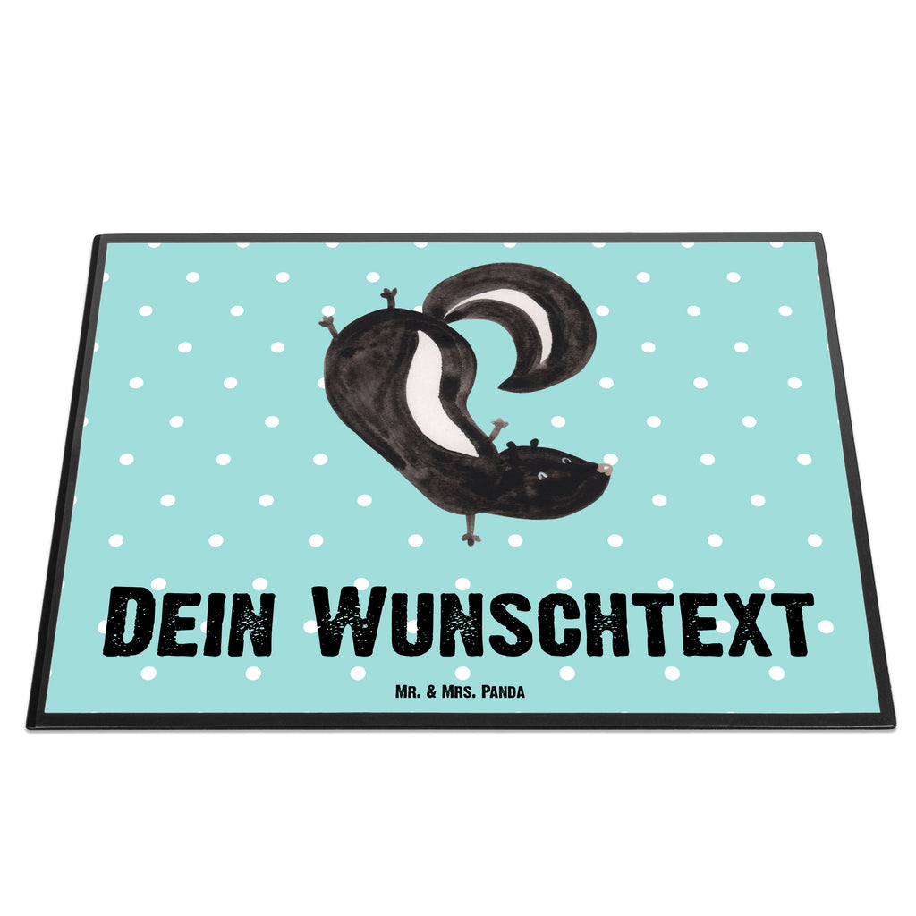 Personalisierte Schreibtischunterlage Stinktier Handstand Personalisierte Schreibunterlage, Personalisierte Schreibtischauflage, Personalisierte Schreibtisch Unterlagen, Schreibunterlage mit Namen, Schreibtischauflage mit Namen, Schreibtisch Unterlagen mit Namen, Selbst gestalten, Namensaufdruck, Namenspersonalisierung, Stinktier, Skunk, Wildtier, Raubtier, Stinker, Stinki, Spielplatz, verpielt, Kind