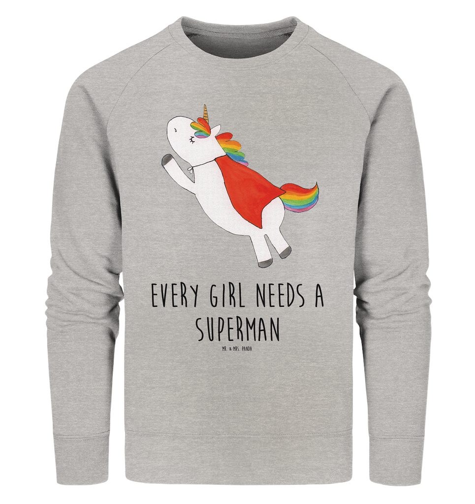 Organic Pullover Einhorn Super Pullover, Pullover Männer, Pullover Frauen, Sweatshirt, Sweatshirt Männer, Sweatshirt Frauen, Unisex, Einhorn, Einhörner, Einhorn Deko, Pegasus, Unicorn, Traummann, Superheld, Held, Freundin, Geschenk, Girl, Mädchen