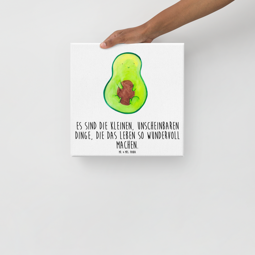 Leinwand Bild Avocado Kern Leinwand, Bild, Kunstdruck, Wanddeko, Dekoration, Avocado, Veggie, Vegan, Gesund, Avokado, Avocadokern, Kern, Pflanze, Spruch Leben