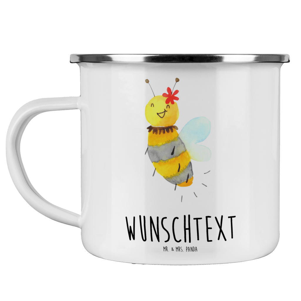 Personalisierte Emaille Tasse Biene Blume Emaille Tasse personalisiert, Emaille Tasse mit Namen, Campingtasse personalisiert, Namenstasse, Campingtasse bedrucken, Campinggeschirr personalsisert, tasse mit namen, personalisierte tassen, personalisierte tasse, tasse selbst gestalten, tasse bedrucken, tassen bedrucken, Biene, Wespe, Hummel