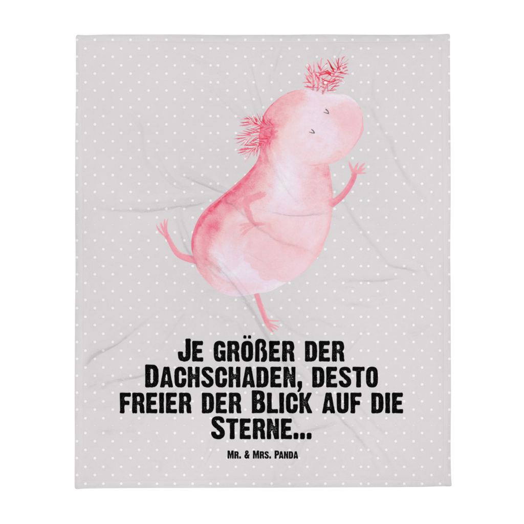 Babydecke Axolotl Tanzen Babydecke, Babygeschenk, Geschenk Geburt, Babyecke Kuscheldecke, Krabbeldecke, Axolotl, Molch, Axolot, Schwanzlurch, Lurch, Lurche, Dachschaden, Sterne, verrückt, Freundin, beste Freundin